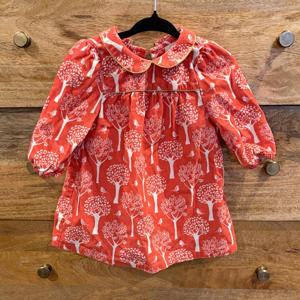 Baby Boden 3-6 Month Corduroy dress